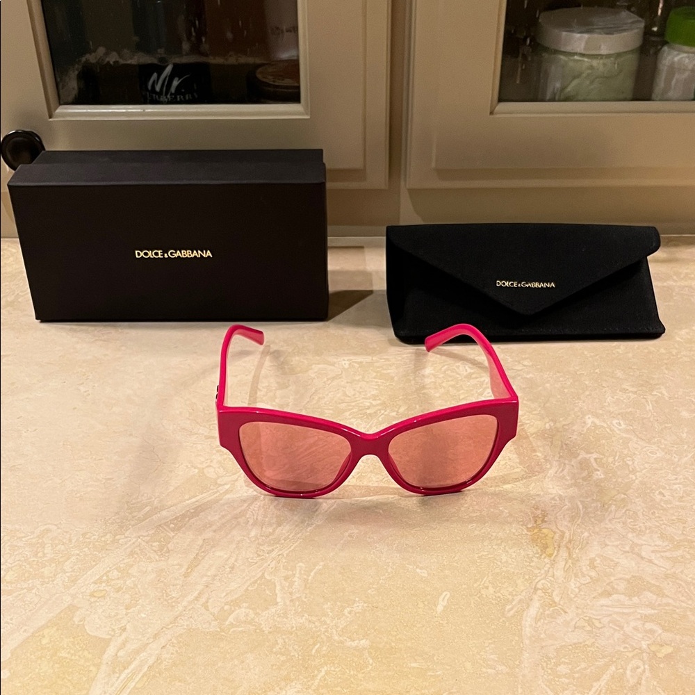 Dolce & Gabbana Women's DG4449 54mm Sunglasses Fuschia